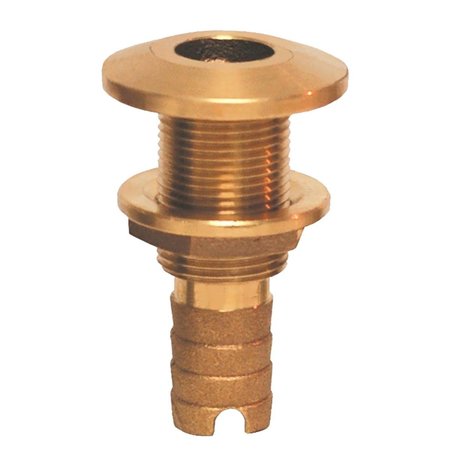 OVERTIME Bronze Hose Barb Thru-Hull Fitting - 1.5 in. OV2217492